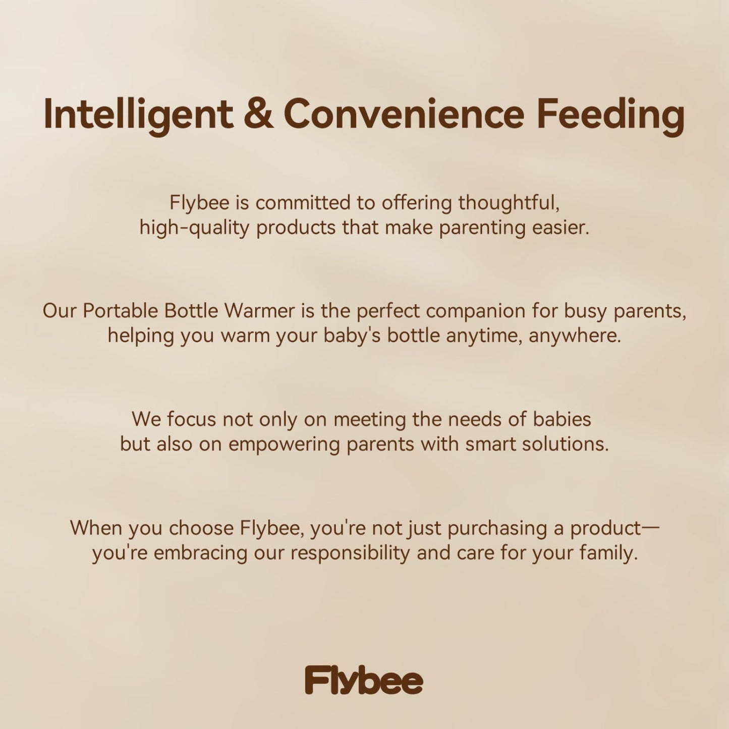 Flybee Portable Bottle Warmer, Fast Heating Cordless Portable Milk Warmer for Travel